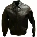 Pelle Pelle Emblem Leather Jacket Black | Pelle Pelle Store