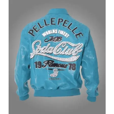 1978-Soda-Club-Turquoise-Pelle-Pelle-Jacket-450x450-1.webp Pelle Pelle Soda Club Turquoise Jacket - Image 1