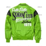 Pelle Pelle Light Green Soda Club Leather Jacket