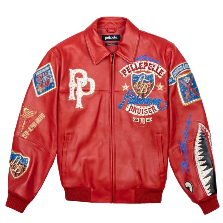 37467-CAB-FT_800x-450x450-1.webp Pelle Pelle American Bruiser Red Plush Jacket - Image 1