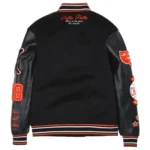 Pelle Pelle World Famous Multi-patch Varsity Jacket Black - Image 2