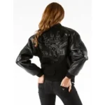 Pelle Pelle Black MB Wool Leather Jacket | Women Jacket - Image 2