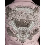 Pelle Pelle American Legend Pink Wool Jacket - Image 2