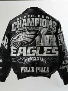 Pelle Pelle Super Bowl LIX Philadelphia Eagles Leather Jacket