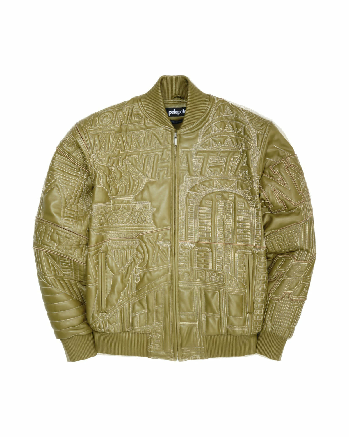 562570865_802418179174626_5071491768800675444_n.jpg Pelle Pelle NYC Boro Quilted Leather Jacket - Image 1