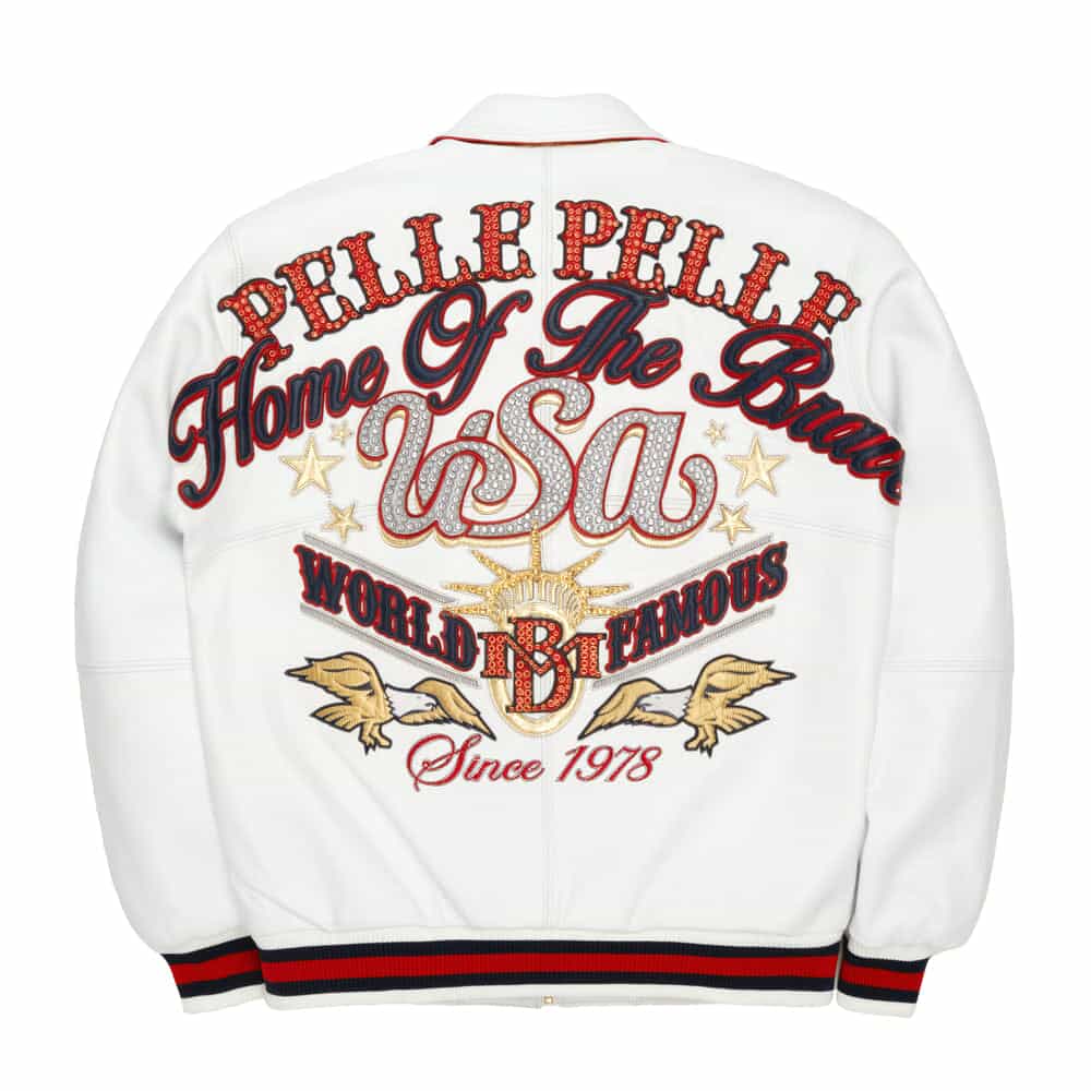 567749605_1848754939048139_6650593351121918151_n.jpg Pelle Pelle Stars and Stripes Jacket | Arsenal Jacket - Image 1