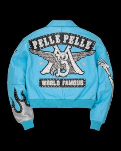 Pelle Pelle | World Famous Blue Women’s Leather Jacket - Image 2