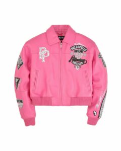 Pelle Pelle American Bruiser Women’s Pink Jacket - Image 2