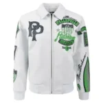 Pelle Pelle American Bruiser White Leather Jacket