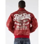 Pelle Pelle | Biker Red Leather Jacket | Soda Club Jacket - Image 2