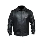 Pelle Pelle Black Exotic 1978 Leather Jacket - Image 2