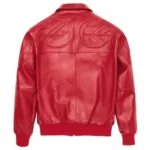 Pelle Pelle Puff Plush Red Jacket 2023 | Pelle Pelle Store - Image 2