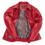 Pelle Pelle Puff Plush Red Jacket 2023 | Pelle Pelle Store - Image 3