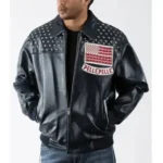 Pelle Pelle American Black Leather Jacket | Pelle Pelle - Image 2