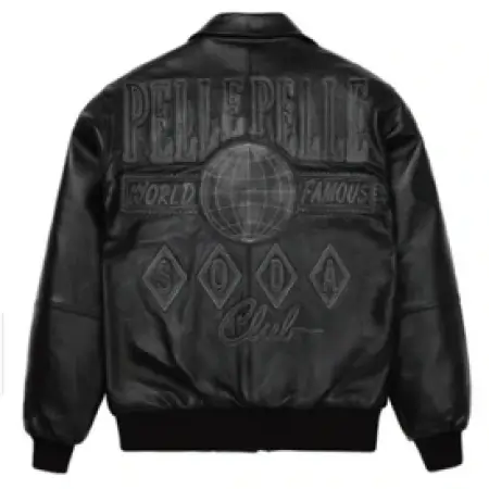 Pelle-Pelle-Famous-Soda-Club-Plush-Jacket-8-450x450-1.webp Pelle Pelle Famous Soda Club Plush Jacket | Black Jacket - Image 1