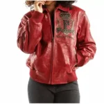 Pelle Pelle Queen Of Thrones Red Leather Jacket