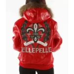 Pelle Pelle Live Like A Queen Red Hood Jacket - Image 2