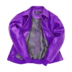 Pelle Pelle Puff Plush Purple Leather Jacket - Image 3