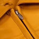 Pelle Pelle American Bruiser Women’s Yellow Leather Jacket. - Image 3