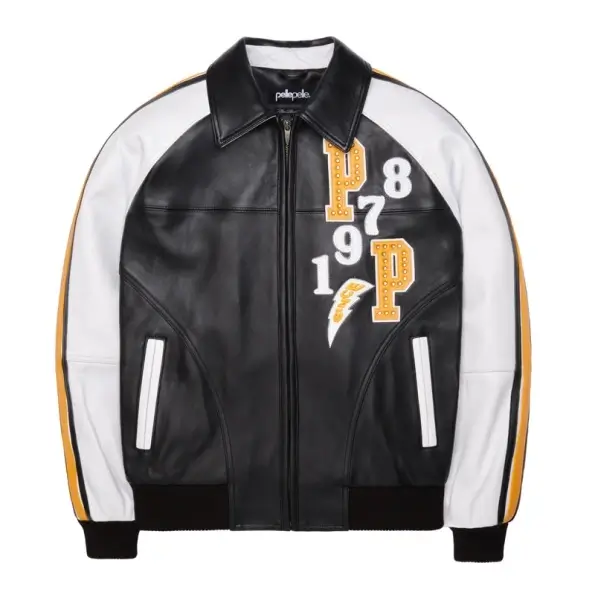 b0324760-1b77-42a6-9fd4-00faf03f7ed7-595x595-1-595x595-1.webp Pelle Pelle Black Soda Club MB Jacket | Tiger Jacket - Image 1