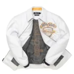 Pelle Pelle Legends Live Forever White Jacket | MB Jacket - Image 2