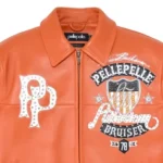 Pelle Pelle American Bruiser Orange Leather Jacket - Image 10