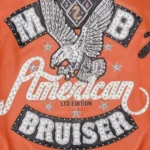Pelle Pelle American Bruiser Orange Leather Jacket - Image 4