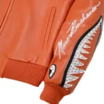 Pelle Pelle American Bruiser Orange Leather Jacket - Image 6