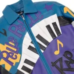 Pelle Pelle HipHop Blue Purple Leather Jacket - Image 5