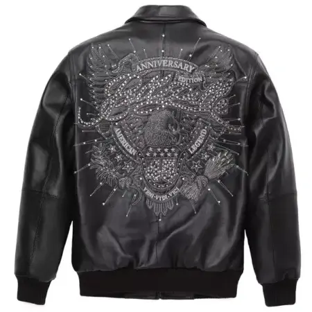 pelle-pelle-45th-anni-450x450-1.webp Pelle Pelle 45th Anniversary Black Jacket - Image 1