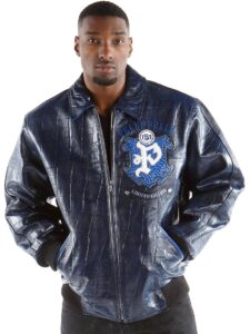 Pelle Pelle Blue Leather Jacket | Pelle Pelle Store - Image 2