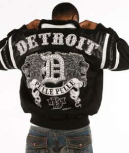 Pelle Pelle Mens Black Detroit Jacket | MB Jacket - Image 3