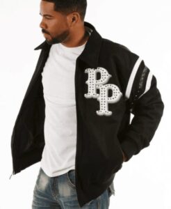Pelle Pelle Mens Black Detroit Jacket | MB Jacket - Image 2